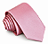 Gravata Masculina Rosa Lisa – Elegância Masculina - Imagem 1