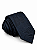 Gravata slim Preta Paisley - Imagem 1