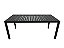 Mesa de jantar em alumínio Novara retangular - Imagem 2