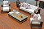 Conjunto de Sofá 4 lugares e 2 Poltronas em fibra sintética Treviso - Imagem 1