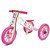 Triciclo 2 em 1 - Bicicleta de Equilíbrio Unicórnio Branco Pink - BiciQuetinha - Imagem 2