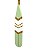 Remo Decorativo Verde Pastel 100 cm Decoração de Parede em madeira para Casa de Praia e Náutica - Imagem 3