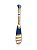 Remo Decorativo Azul Marinho com listras 55 cm Decoração Náutica Praia - Imagem 4