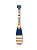 Remo Decorativo Azul Marinho com listras 55 cm Decoração Náutica Praia - Imagem 2