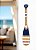 Remo Decorativo Azul Marinho com listras 55 cm Decoração Náutica Praia - Imagem 1