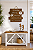 Placa Decorativa Náutica Marrom Gratidão Decoração de Parede em madeira - Imagem 1