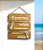 Placa Decorativa Náutica Marrom É preciso salgar os pés Decoração Náutica Praia - Imagem 1