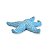 Estrela Decorativa De Mesa Azul em Resina 11 Cm - Imagem 2