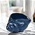 Vaso Decorativo Concha Azul Marinho em Cerâmica - Imagem 1