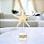 Enfeite Pedestal Estrela Bege 30cm - Imagem 1