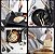 Jogo de Cozinha Preto Kit C/12 Peças de Silicone, Utensílios e Copo Suporte para Cozinha Cabo de Madeira - Imagem 5