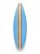 Prancha Náutica Azul Pastel 100cm Decoração de Parede em Madeira - Imagem 2