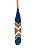 Remo Decorativo Azul Marinho com Cinza 130 cm Decoração Náutica Praia - Imagem 4