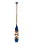 Remo Decorativo Azul Marinho com Cinza 130 cm Decoração Náutica Praia - Imagem 3