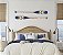 Remo Decorativo Azul Marinho com Cinza 130 cm Decoração Náutica Praia - Imagem 1