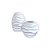 Vaso Ondas Decorativo Branco Grande em Cerâmica - Imagem 4
