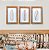 Kit 3 Quadros Prancha Branca Decoração Náutica Praia Surf - Imagem 1