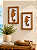 Quadro Cavalo Marinho Pequeno Decoração Náutica de Parede - Imagem 1