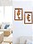 Quadro Cavalo Marinho Pequeno Decoração Náutica de Parede - Imagem 1