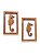 Kit 2 Quadros Cavalo Marinho Decoração Náutica de Parede - Imagem 2