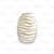Vaso Ondas Decorativo Off White Grande em Cerâmica - Imagem 2