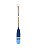 Remo Decorativo Ponta Azul Claro 100 cm Decoração Náutica Praia - Imagem 2