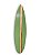 Prancha Náutica Verde 100cm Decoração de Parede em Madeira - Imagem 4