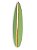 Prancha Náutica Verde 100cm Decoração de Parede em Madeira - Imagem 3
