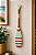 Remo Decorativo Verde Claro Listras 55 cm Decoração de Parede em madeira Decoração para Casa de Praia - Imagem 1