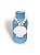 Vaso Decorativo Garrafa Azul Claro com Colar de Concha - Imagem 2