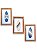 Kit 3 Quadros Prancha Azul Marinho Decoração de Parede Casa de Praia - Imagem 2