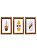 Kit 3 Quadros Pranchas Amarelas Decoração de Parede Casa de Praia - Imagem 3
