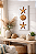 Quadro Decorativo Vertical Concha e Estrelas em Madeira Decoração Casa de Praia - Imagem 1