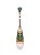 Remo Decorativo Verde e Bege 55 cm Decoração de Parede em Madeira para Casa de Praia - Imagem 2