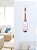 Remo Decorativo Bege listrado 55 cm Decoração de Parede para Casa Náutica e Praiana - Imagem 1