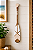 Remo Decorativo Bege 55 cm Decoração de Parede em madeira para Casa de Praia - Imagem 1
