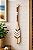 Remo Decorativo Bege 55 cm Decoração de Parede em Madeira Pinus - Imagem 1