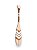 Remo Decorativo Bege 55 cm Decoração de Parede em Madeira Pinus - Imagem 3