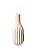 Kit 2 Garrafas Riscadas Off-White e Bege Vaso Decorativo - Imagem 5