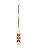 Remo Decorativo Bege e Marrom 130 cm Decoração Náutica Praia - Imagem 2