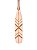 Remo Decorativo Indian Bege 130 cm Decoração Náutica Praia - Imagem 5