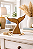 Enfeite Cauda de Baleia Marrom 18 cm Decoração Náutica de Mesa - Imagem 1