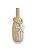 Vaso Decorativo Garrafa Riscada Off-White com Colar de Estrela - Imagem 5