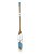 Kit Prancha + 2 Remos 100 cm Azul Pastel Decoração Náutica Praia - Imagem 3