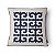 Almofada Classic Azul 45x45 cm - Imagem 1