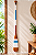 Remo Decorativo Azul Claro e Branco 100 cm Decoração Náutica Praia - Imagem 1