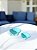 Kit 2 Petisqueiras Melamina Concha Azul Decoração Náutica Praia - Imagem 1