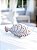 Enfeite Peixe Branco com Cauda Rosa em Resina 20x11x5 - Imagem 1