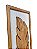 Kit 2 Quadros com Linho Folhas 100x35cm Decoração de Parede - Imagem 6