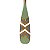 Remo Decorativo Verde com Cinza e Branco 130cm em Madeira - Imagem 5